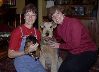 Deb, Jen and Cocoa